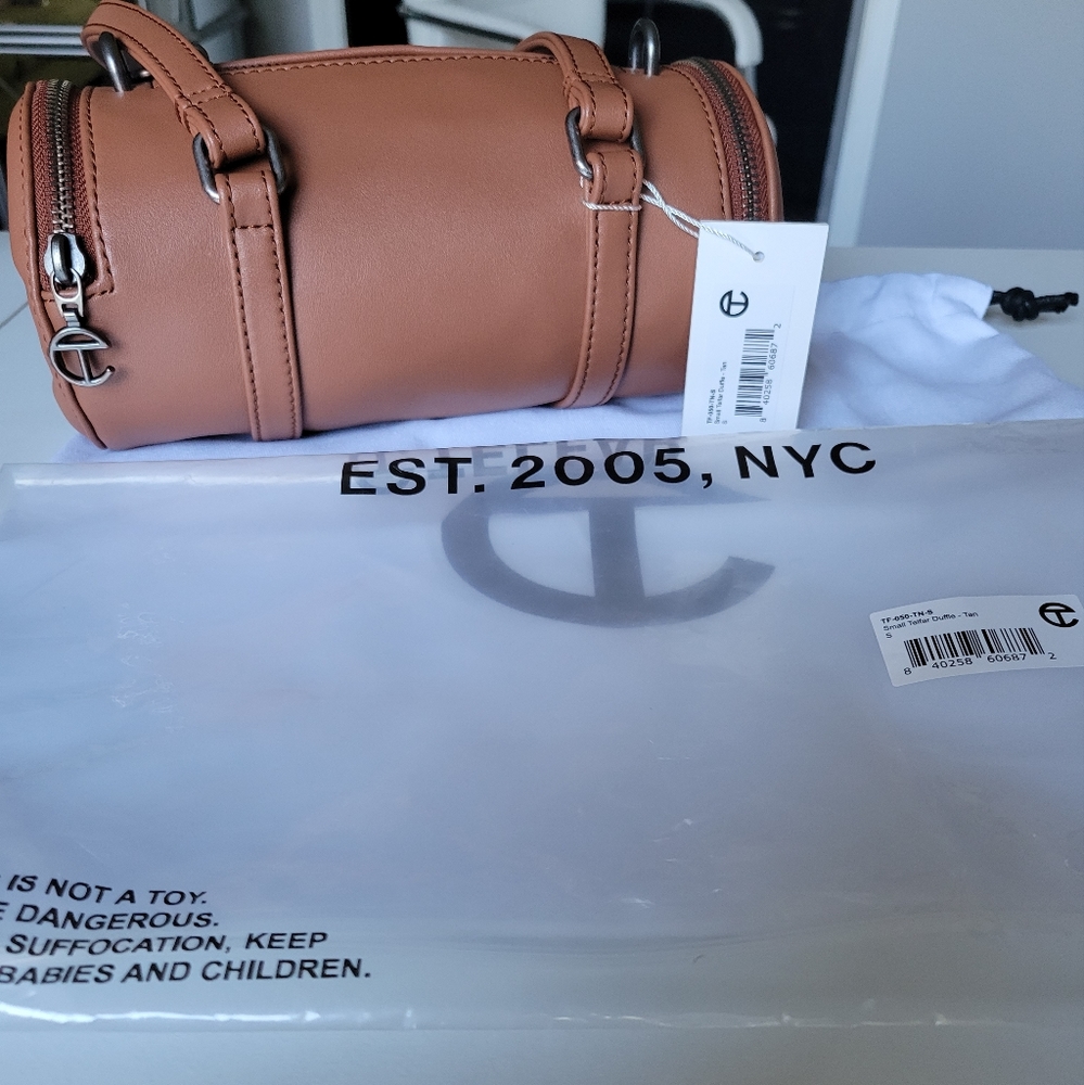 Telfar Small Tan Duffle